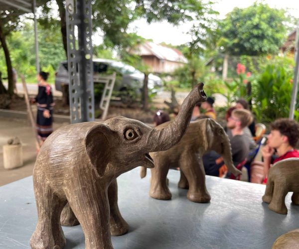 UNESCO Gong Heritage & Traditional Ede Cuisine Tourists joining Lak Lake Eco Workshop with tree planting, bamboo crafts, and traditional M’nong pottery