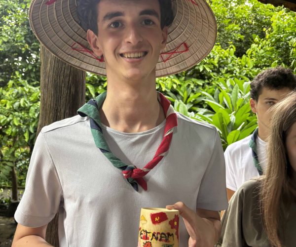 DIY Bamboo Cup And Traditional Hat Painting