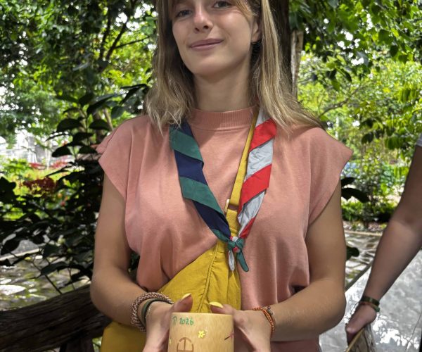 DIY Bamboo Cup And Traditional Hat Painting