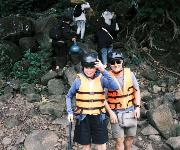 UNESCO Gong Heritage & Traditional Ede Cuisine Dray Nur Waterfall adventure - biking, hiking, and rafting in Vietnam's Central Highlands.