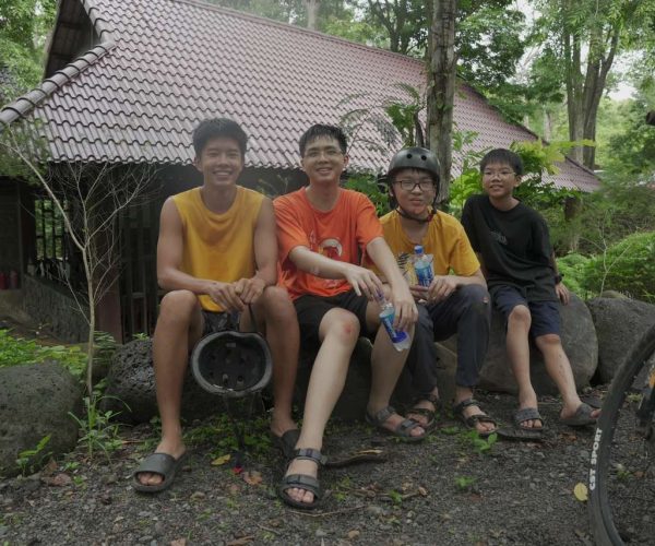 UNESCO Gong Heritage & Traditional Ede Cuisine Dray Nur Waterfall adventure - biking, hiking, and rafting in Vietnam's Central Highlands.