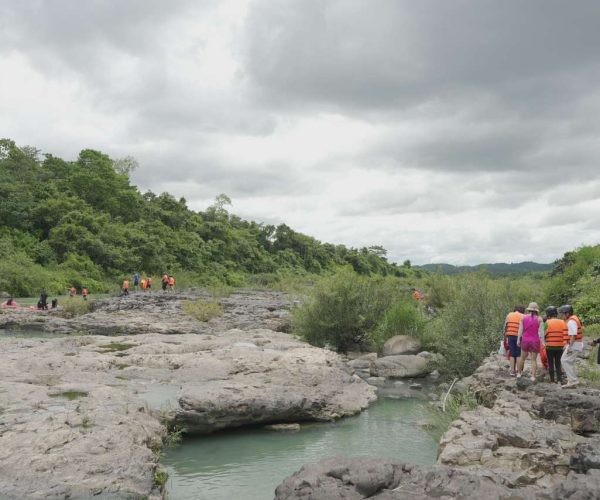 UNESCO Gong Heritage & Traditional Ede Cuisine Dray Nur Waterfall adventure - biking, hiking, and rafting in Vietnam's Central Highlands.