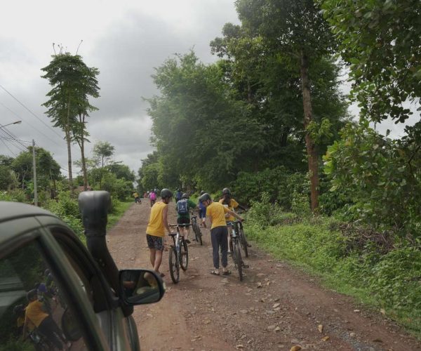 UNESCO Gong Heritage & Traditional Ede Cuisine Dray Nur Waterfall adventure - biking, hiking, and rafting in Vietnam's Central Highlands.