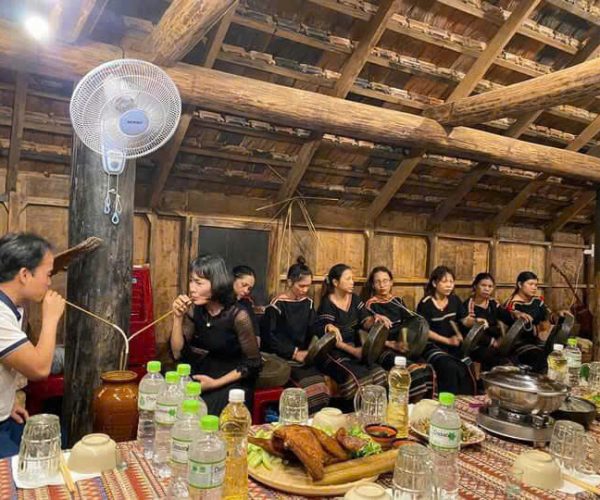Ede culture experience with local cuisine and Dray Nur Waterfall tour in Dak Lak