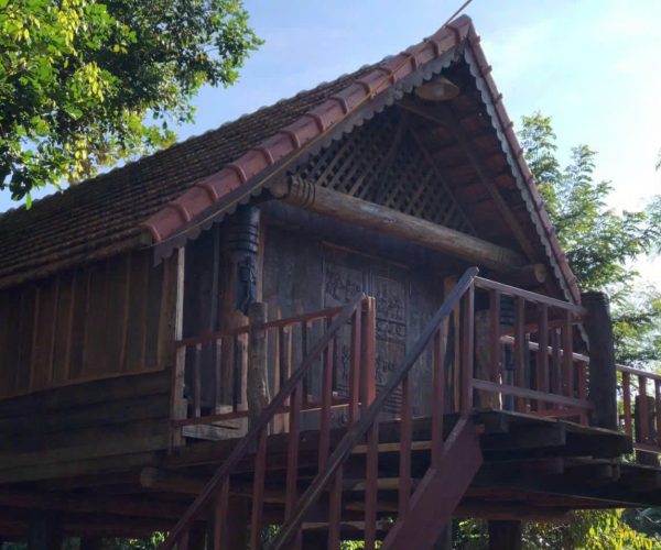 Ede culture experience with local cuisine and Dray Nur Waterfall tour in Dak Lak